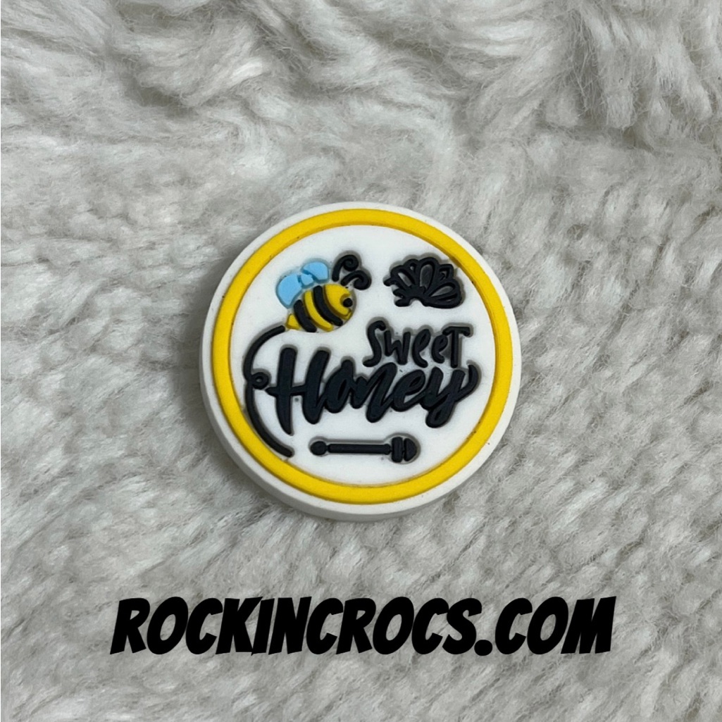 Bee Croc Charm 5$